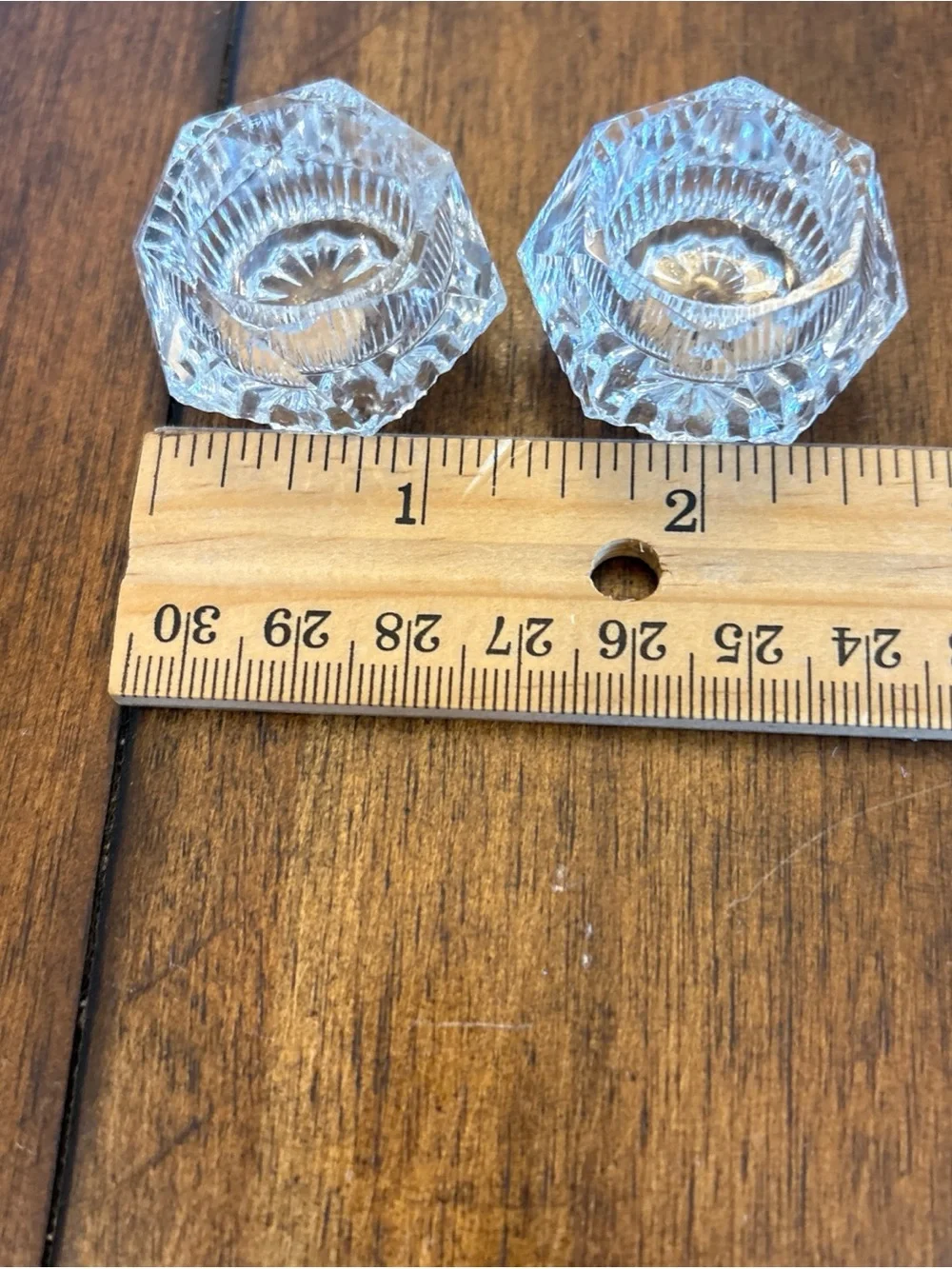VTG Glass Salt Dip Cellar Clear Pressed Pattern Mixed Lot Set of 11 Table Decor